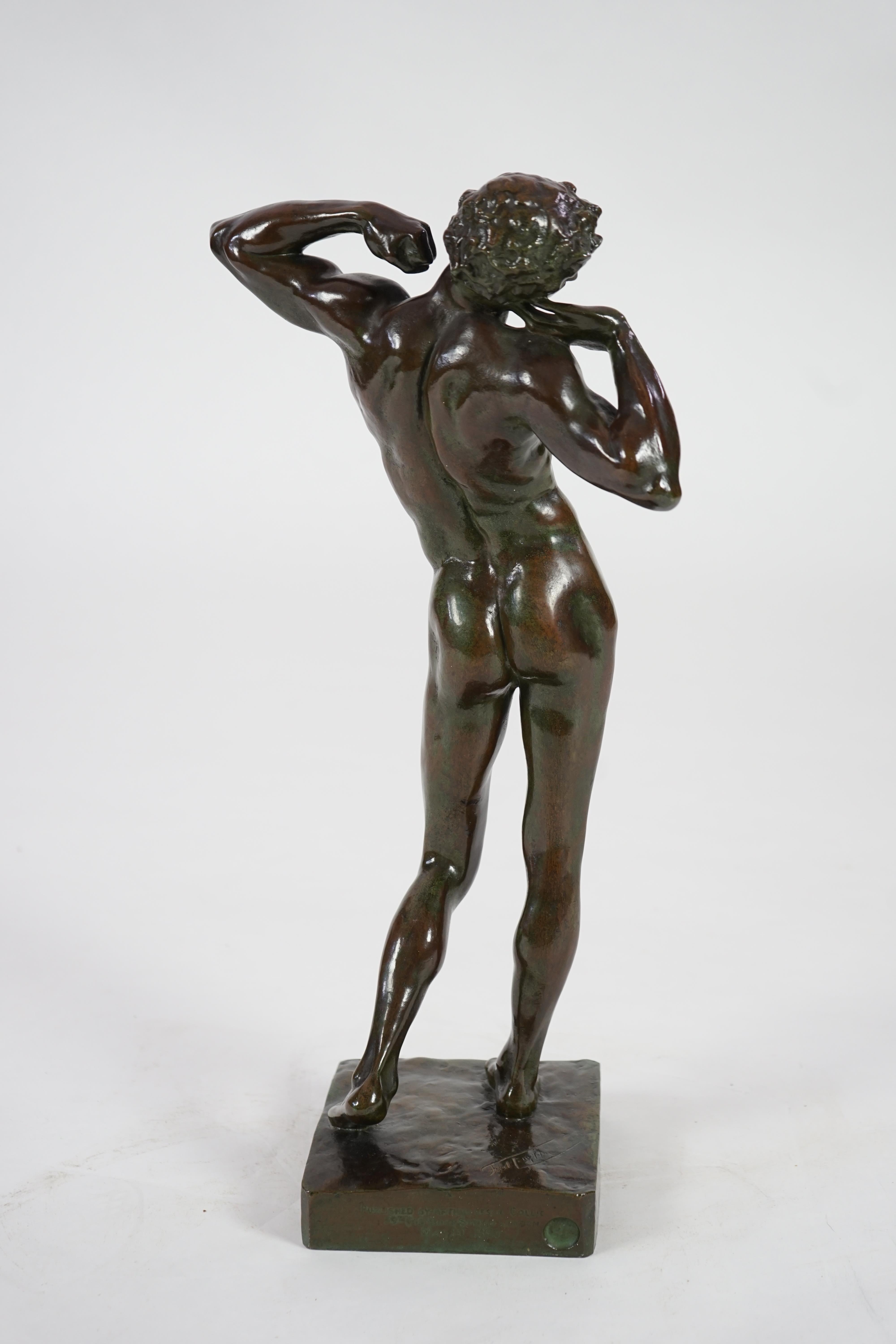 Frederic, Lord Leighton, P.R.A., R.W.S. (British, 1830-1896), The Sluggard, bronze